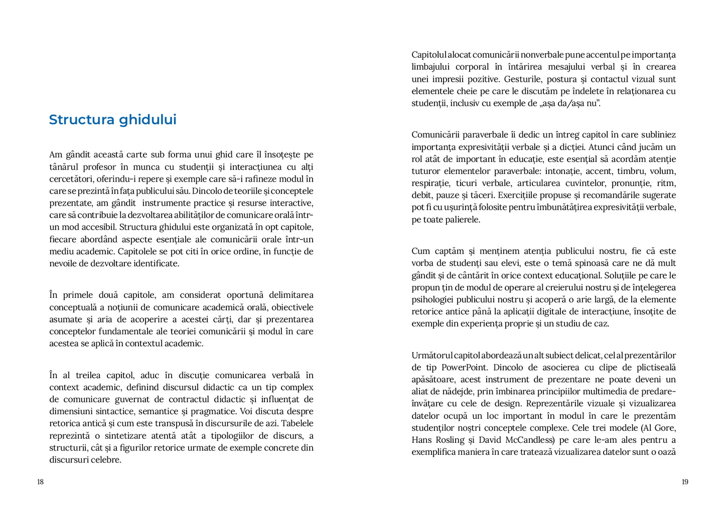 EBOOK: „COMUNICARE ACADEMICĂ ORALĂ. DE LA TEORIE LA PRACTICĂ” - DORA CERNĂU