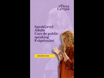 CURS DE PUBLIC SPEAKING IN ORADEA - SPEAKLEVEL ADULTS